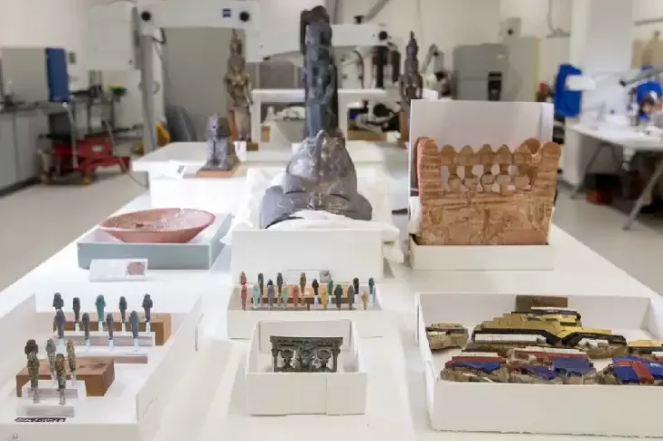 Nuovo museo egizio Cairo esposizione tesori faraonici