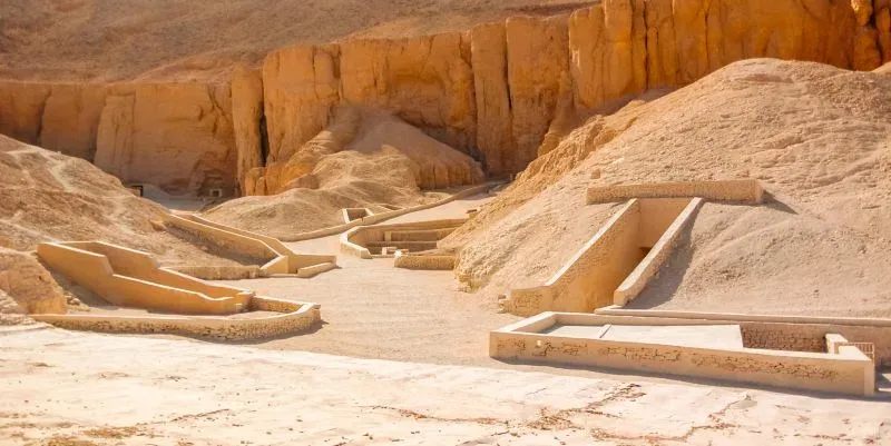 Egypt Valley of the Kings, Tombs Distribution