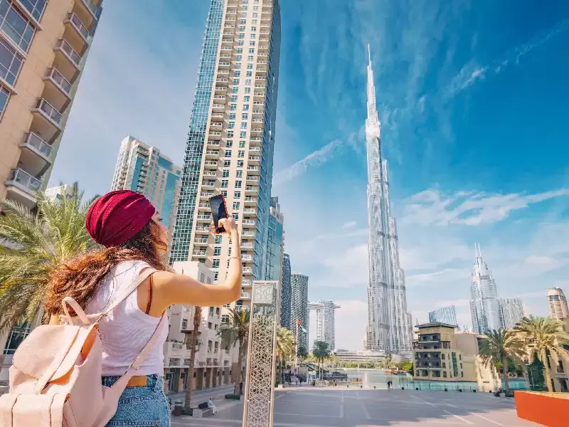 Dubai travel package explore Burj Khalifa and Palm Jumeirah