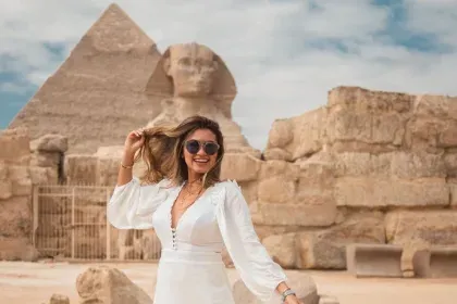 Piramidi di Giza e Sfinge: Escursione di 2 giorni al Cairo e Luxor da Hurghada
