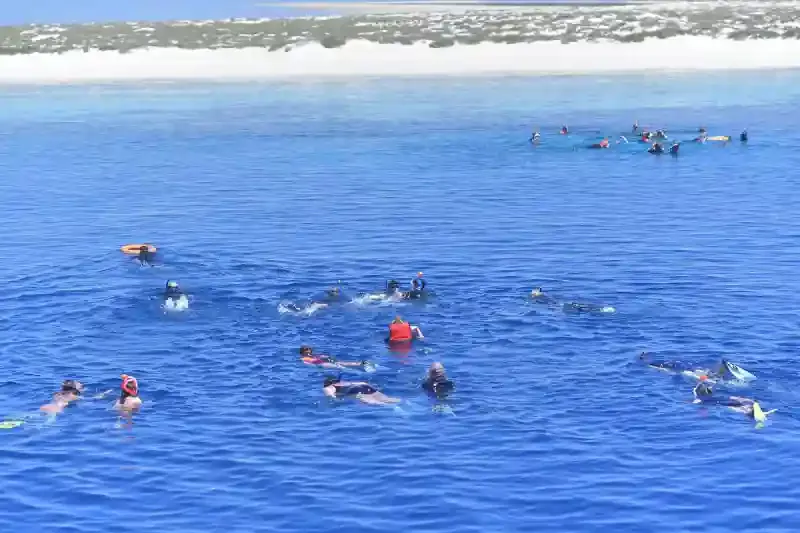 isole Hamata Mar Rosso con mare cristallino