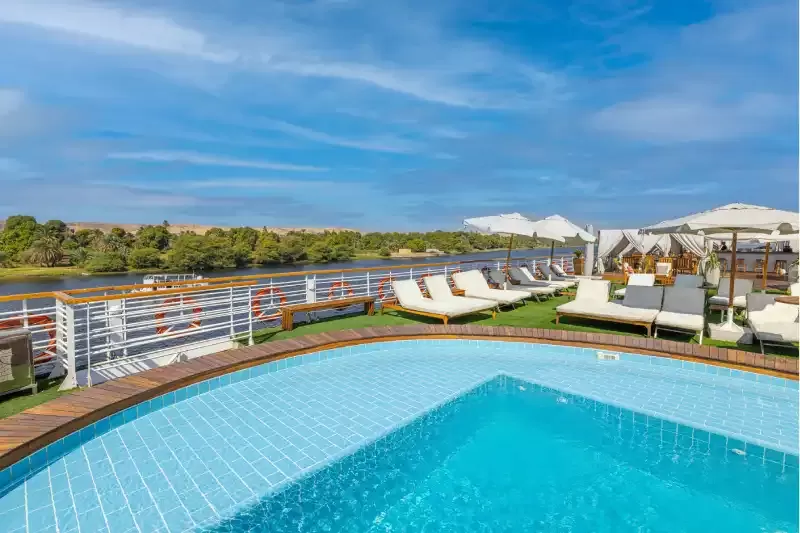 Area Piscina Farah, Crociera sul Nilo 5 stelle lusso
