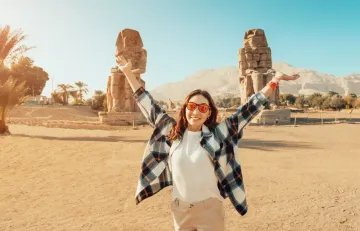Colossi di Memnone - Tour Luxor da Hurghada in 2 Giorni