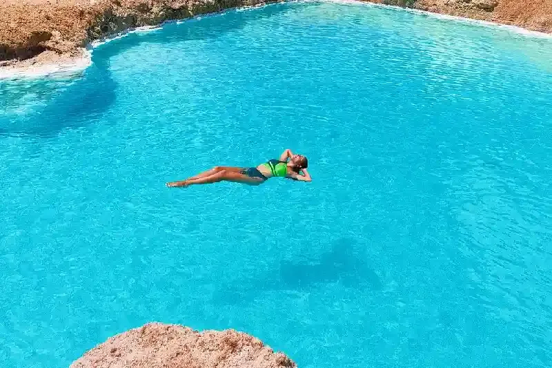 Viaggio oasi di Siwa e Cairo – Laghi salati dell’Oasi di Siwa nel deserto egiziano