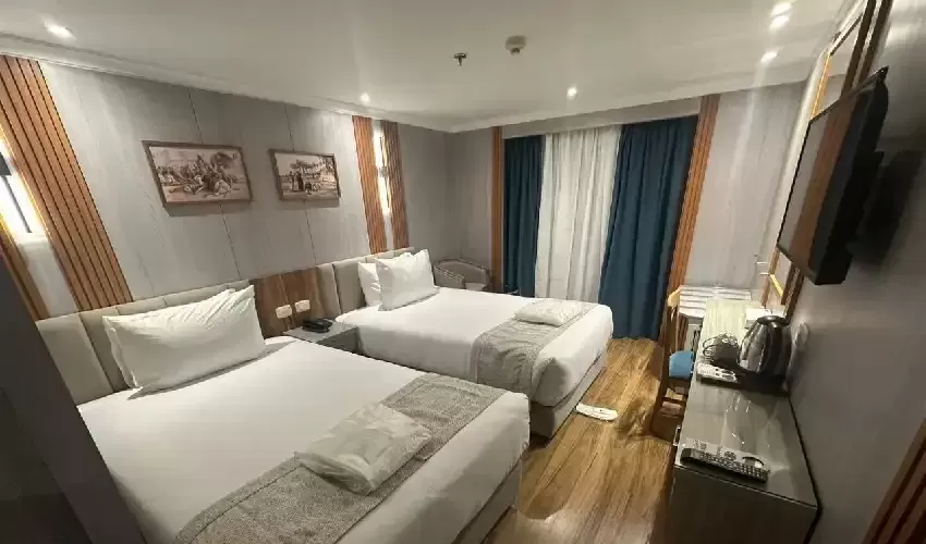 Chateau Lafayette Nile Cruise : Cabina Elegante con Vista