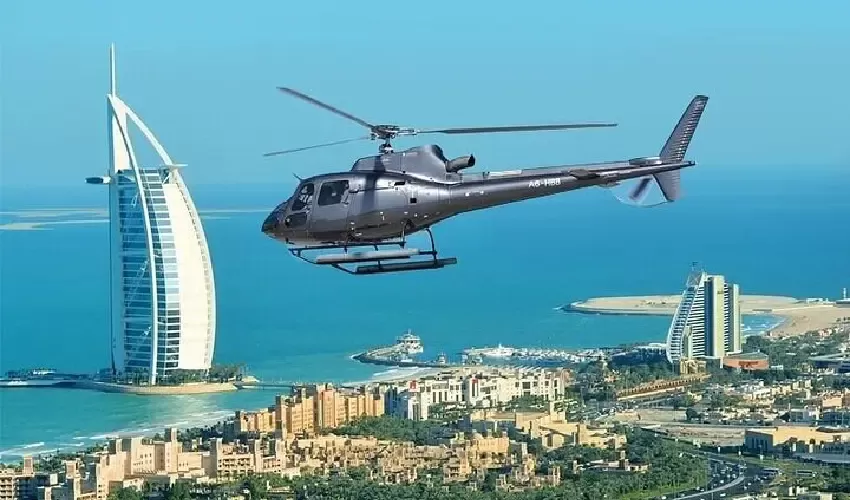 Dubai helicopter tour – luxury flight over the city