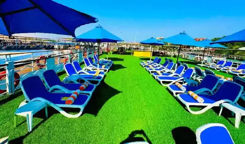 Chateau Lafayette Nile Cruise : Relax sul Ponte Solare