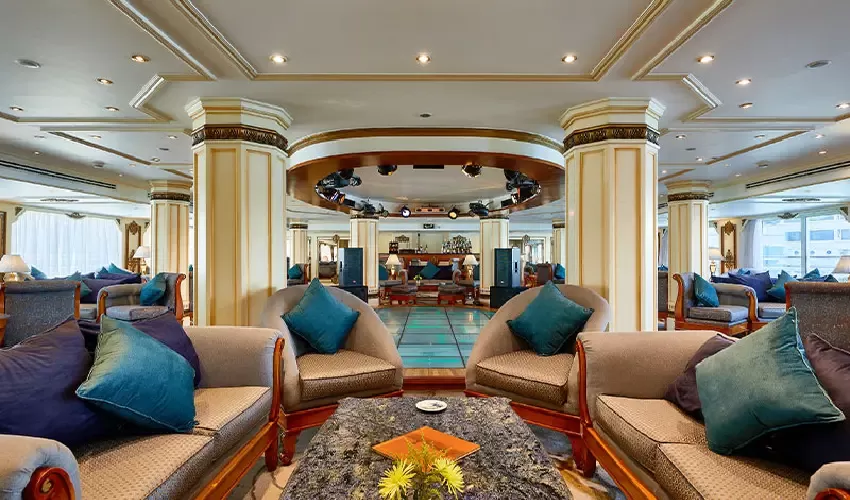 Sonesta Saint George Nile Cruise :Lounge Luxury Views