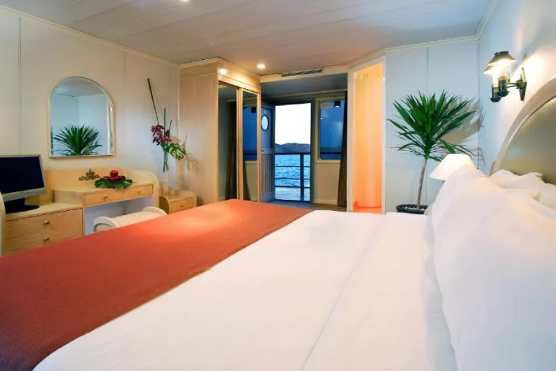 Cabina Deluxe della Movenpick Prince Abbas durante la Lago Nasser Crociera