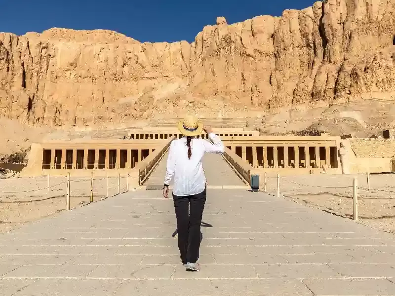 Esplora l'imponente Tempio di Hatshepsut a Luxor