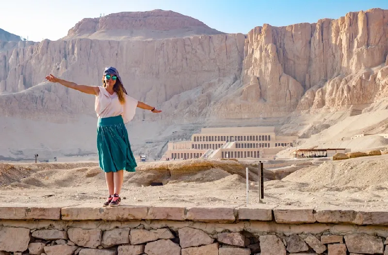 Tour Luxor da Assuan: Tempio di Hatshepsut in visita