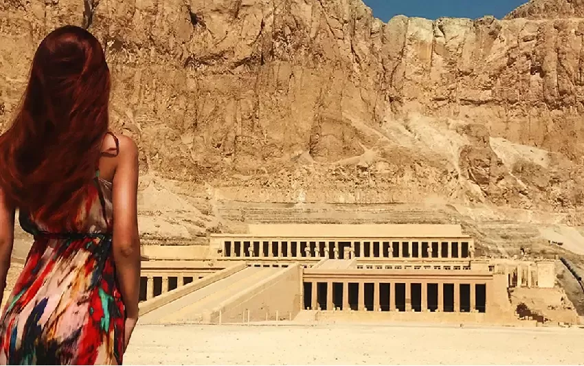 Tempio della Regina Hatshepsut - splendore dell antico Egitto