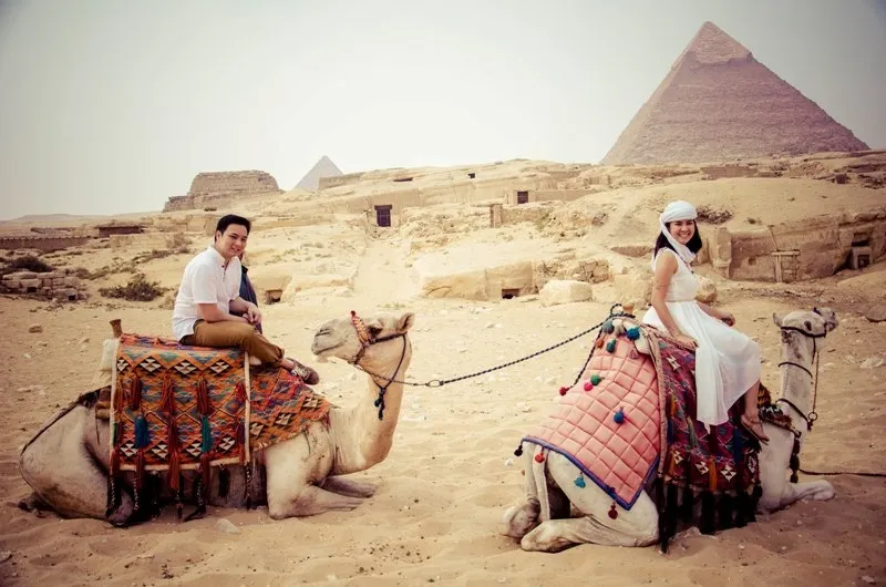 Trip to Egypt from Dubai, Giza Pyramids