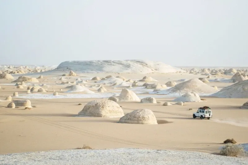 Formazioni Rocciose nel Deserto Bianco Egitto