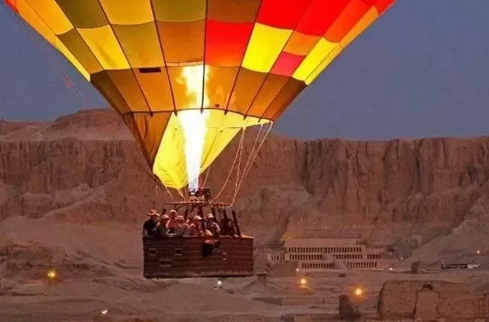 Hot Air Balloon Ride Luxor Egypt, Balloon Ride